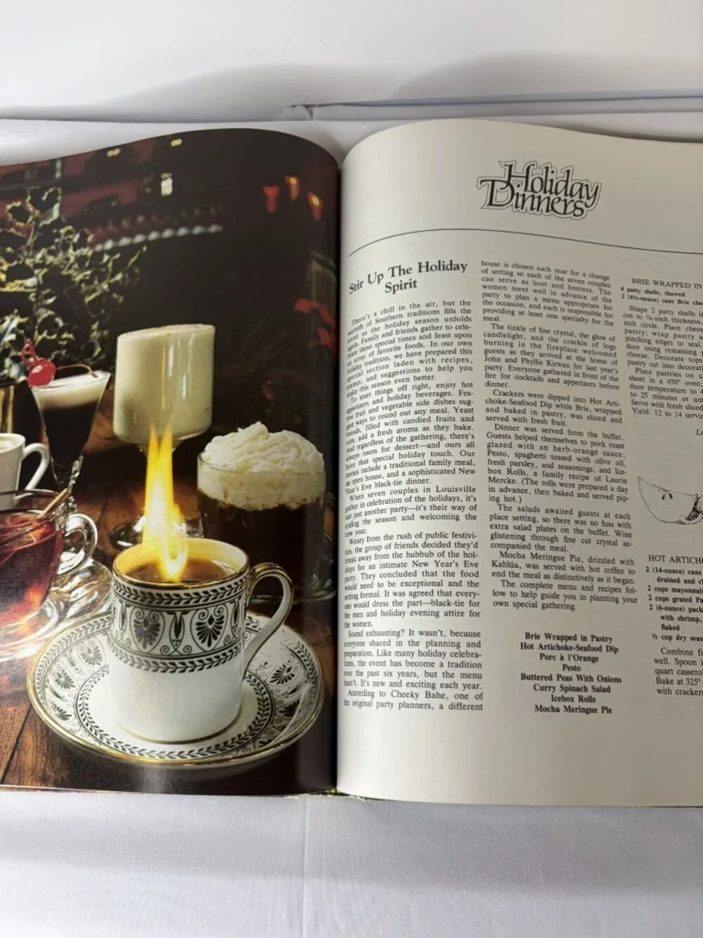Vintage Southern Living 1980 Annual Recipes Cookbook Hardcover Cottagecore Retro